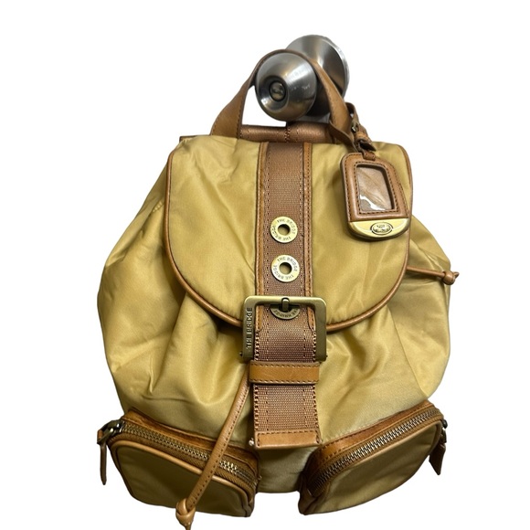 The Bridge Story Backpack Bag Brown Nylon - Picture 13 of 13